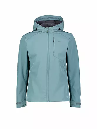 MERU | Chaqueta softshell para hombre Toulouse con capucha | grau
